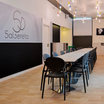 Comedor de la sala para una reunión de trabajo