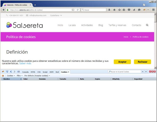 Salsereta - Taller de cookies… digitales (parte II)